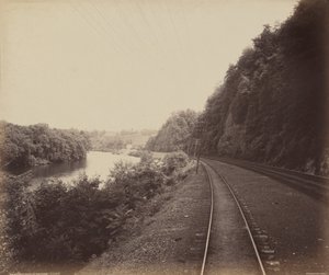 Rockdale-Kurve, am Lehigh, um 1895