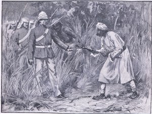Gefangennahme von Tantia Topee 1859 n. Chr.
