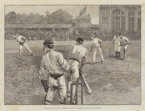 Cricket-Match bei Lord