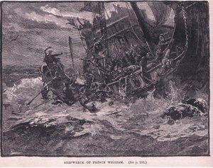 Schiffswrack von Prinz William AD 1120