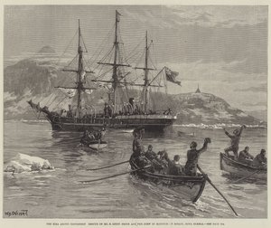 Die Eira-Arktis-Expedition, Rettung von Mr. B. Leigh Smith und der Besatzung in der Matotchkin-Straße, Nova Zembla