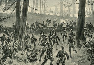 Der letzte Angriff am Spingawi Khotal, 1901