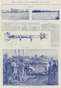 Das Oxford und Cambridge Boot-Rennen von William Heysham Overend