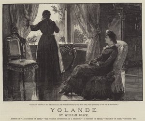 Yolande, von William Black von William Heysham Overend