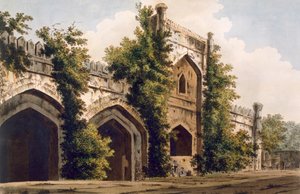 Ansicht einer Moschee in Rajemahel, 1785-88