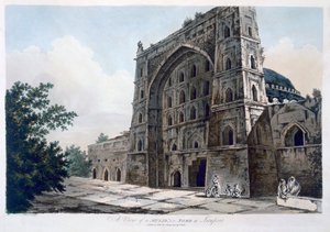 Moschee in Jaunpur, 1786