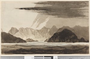 Seite 32a Ansicht, möglicherweise von Dusky Bay, Neuseeland