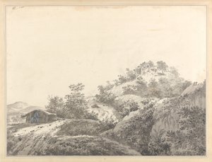 Der Pass von Sicri Gully [Sakrigali] von Bengalen aus, beim Eintritt in die Provinz Bahar [Bihar] von William Hodges