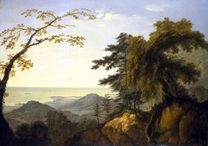Blick auf die Insel Neukaledonien