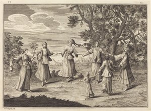 Einheimischer Tanz von William Hogarth