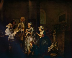 Ein Wüstlings Fortschritt - 5: Er heiratet, 1733
