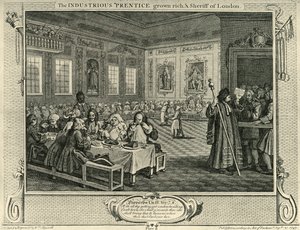Stadtfest, 1747, 1925 von William Hogarth