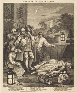 Grausamkeit in Perfektion von William Hogarth