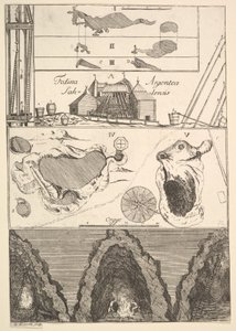 Fodina argentea Sahlensis - Eine Silbermine in Sala - I aus Aubry de La Mottrayes Reise von William Hogarth