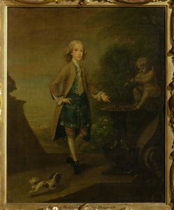 Horace Walpole, im Alter von 10 Jahren, 1727-8 von William Hogarth