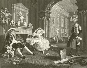 Marriage A La Mode von William Hogarth
