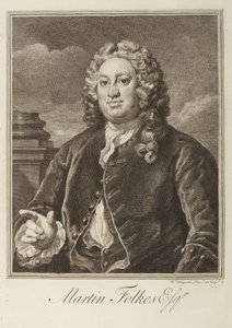 Martin Folkes von William Hogarth