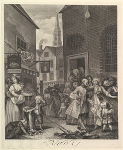 Mittag: Die vier Tageszeiten von William Hogarth