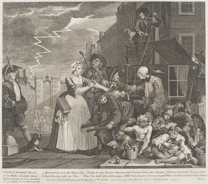 O Eitelkeit des jugendlichen Blutes von William Hogarth