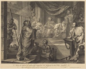 Paulus vor Felix von William Hogarth