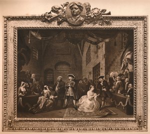 Szene aus der Bettleroper VI, 1731