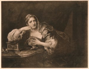 Sigismunda trauert über das Herz von Guiscardo, 1759