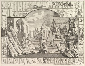 Die Analyse der Schönheit, Platte 1, 5. März 1753
