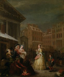 Die vier Tageszeiten: Morgen von William Hogarth