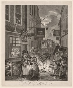 Die vier Tageszeiten: Nacht