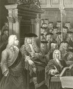 Das Unterhaus von William Hogarth