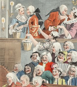 Das lachende Publikum, Illustration aus 