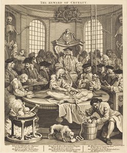 Die Belohnung der Grausamkeit von William Hogarth