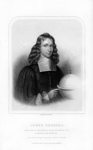 James Gregory, schottischer Mathematiker und Astronom, 1870 von William Holl