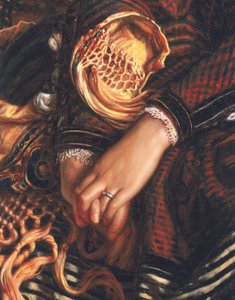 Detail von Il Dolce far Niente, 1866 von William Holman Hunt
