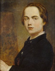 Selbstporträt im Alter von 14 Jahren, 1841