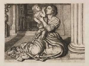 Der Abschied des Vaters von William Holman Hunt