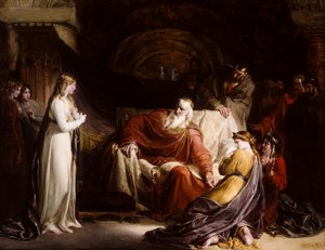 König Lear und seine drei Töchter