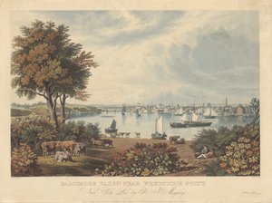 Baltimore in der Nähe von Whetstone Point genommen von William James Bennett