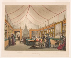 Monsr. J. Isabeys Ausstellungsräume von William James Bennett