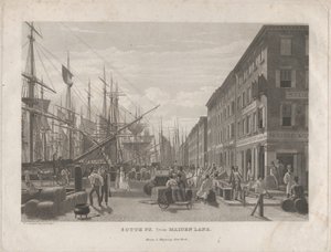 South St. von Maiden Lane, 1834 von William James Bennett