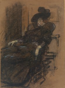 Sitzende Frau von William James Glackens