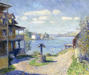 Sommerhotel von William James Glackens