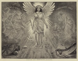 England und Amerika, eine Allegorie