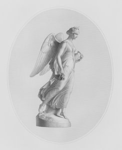 Aurora, graviert von W. Roffe nach der Statue von J. Gibson, RA, im Besitz von Mrs. Henry Sandbach (Gravur)