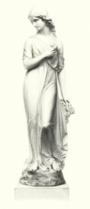Reinheit, graviert von W. Roffe nach der Statue von M. Noble (Gravur)