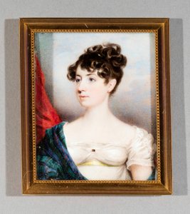 Porträt von Mary Butler Stark-Christie von Ballinden, 1812-1825