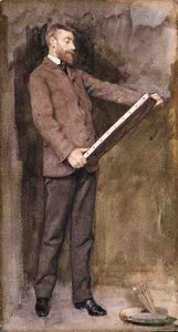 Porträt von Norman Garstin (1847-1926) ca. 1882