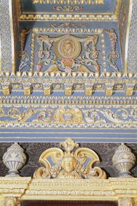 Detail der Decke im Blauen Samtzimmer (Detail) von William Kent