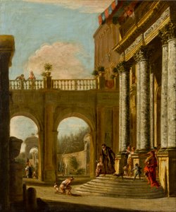 Die Rückkehr des verlorenen Sohnes, ca. 1712-16 von William Kent