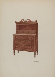 Sekretärschrank, 1935-1942